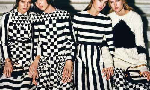 Czarno na białym ” trend w modzie i wnętrzarstwie 2015