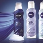 Innowacyjne Jedwabiste musy do mycia ciała pod prysznic NIVEA