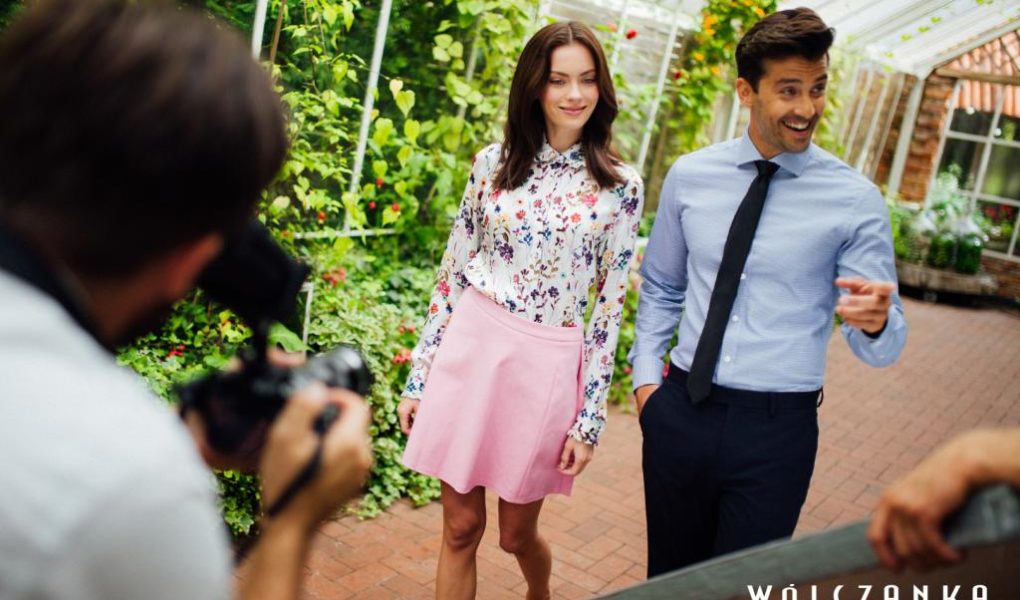 Wiosenne kwiaty, mikro wzory – wiosna lato 2017: kulisy sesji