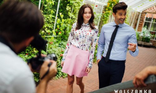 Wiosenne kwiaty, mikro wzory – wiosna lato 2017: kulisy sesji