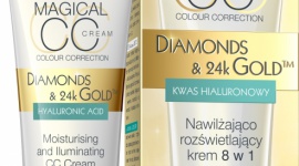 Nawilżająco-rozświetlający CC krem 8w1 DIAMONDS&24kGOLD™