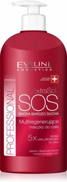 Eveline Cosmetics Multiregenerujące mleczko do ciała Extra Soft Professional LIFESTYLE, Uroda - ULGA DLA BARDZO SUCHEJ SKÓRY