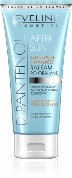 Eveline Cosmetics Intensywnie naprawczy balsam po opalaniu LIFESTYLE, Uroda - • Błyskawicznie niweluje zaczerwienienia i uczucie pieczenia • Ekspresowa formuła przeciw uszkodzeniom słonecznym