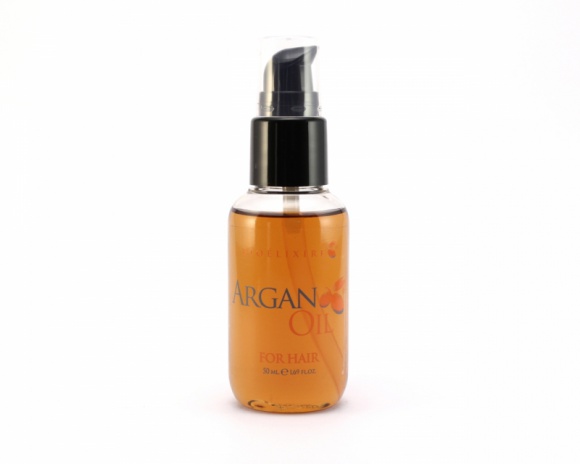 Gładka fruzura z serum BioElixire Argan Oil z olejkiem arganowym.