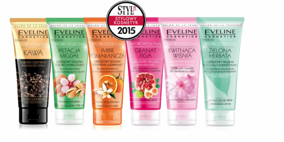 Eveline Cosmetics otrzymał nagrodę "Stylowy Kosmetyk 2015" LIFESTYLE, Uroda - Luksusowe balsamy do ciała Spa! Professional Eveline Cosmetics otrzymały nagrodę "Stylowy Kosmetyk 2015" serwisu Styl.pl.