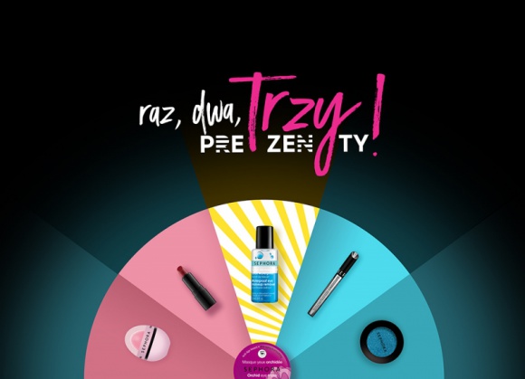 TRZY miniprodukty Sephora w prezencie LIFESTYLE, Uroda - Tylko do 3 kwietnia kupując produkty marki Sephora za minimum 99 złotych można odebrać miniprezenty.