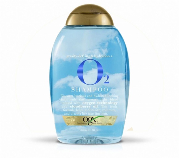OGX Anti-Gravity + Hydration O2 z liposomami tlenu dla delikatnych włosów LIFESTYLE, Uroda - Lekkie i nawilżone włosy? To możliwe z nową serią OGX, zawierającą liposomy tlenu i wyciąg z maliny moroszki.