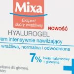 Nowości w gamie Mixa HYALUROGEL dla skóry wrażliwej