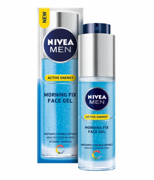 Wake Up! Z nowym energetyzującym żelem do twarzy NIVEA MEN