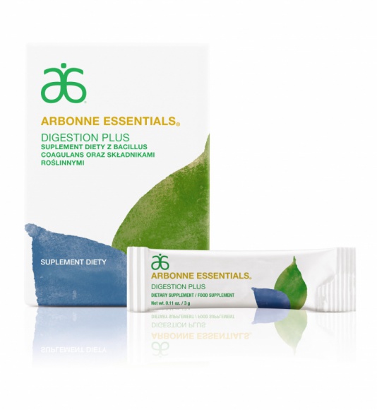ARBONNE ESSENTIALS® DIGESTION PLUS LIFESTYLE, Uroda - Aby w pełni czuć się zdrowo i pięknie, należy pamiętać o zdrowym trybie życia. Oprócz aktywności fizycznej ważne jest, aby zadbać o organizm od wewnątrz. Niezastąpiona w tym będzie formuła ESSTENTIALS® DIGESTION PLUS stworzona przez markę ARBONNE.