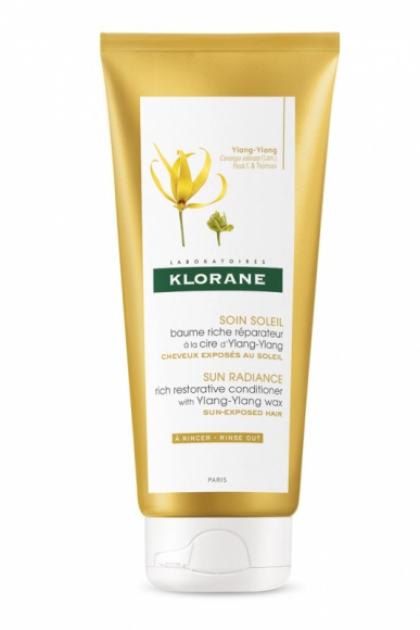 Klorane regenerujący balsam na bazie wosku Ylang-Ylang - słońce, sól, chlor LIFESTYLE, Uroda - Regenerujący balsam na bazie wosku Ylang-Ylang
