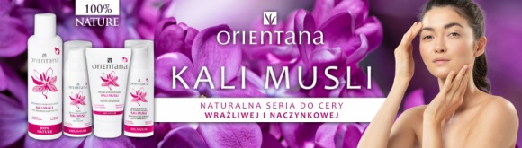 Seria kosmetyków do cery wrażliwej i naczynkowej KALI MUSLI LIFESTYLE, Uroda - KALI MUSLI (Curculigoorchioides) to rdzenna roślina zacienionych lasów Azji. Oczyszczona frakcja z kłączy KALI MUSLI jest bogata w cukry i substancje o działaniu leczniczym. Zwalcza swędzenie, choroby skórne, skaleczenia, rany i ma działanie wzmacniające naskórek oraz naczynka.