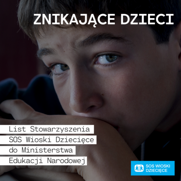 „Znikające dzieci” - list Stowarzyszenia SOS Wioski Dziecięce do MEN Dziecko, LIFESTYLE - W trosce o prawo każdego dziecka do edukacji Stowarzyszenie SOS Wioski Dziecięce w Polsce zwraca się do władz rządowych z prośbą o podjęcie działań, które w dobie pandemii zapobiegną wypadaniu dzieci z sytemu edukacji.