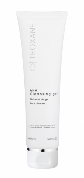 NOWOŚĆ! AHA CLEANSING GEL od TEOXANE LIFESTYLE, Uroda - Kompleksowa formuła oparta na kwasie hialuronowym i intensywnie nawilża, wzmacnia barierę ochronną skóry i zmniejsza widoczność porów.