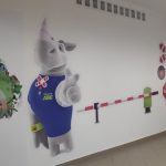 Rogatek w nowych salach lekcyjnych – efekt Akcji Mural