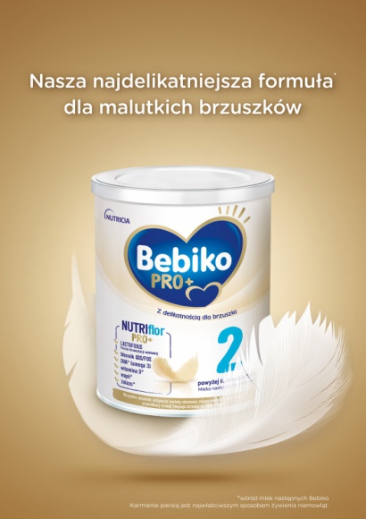 Bebiko PRO+ 2 – teraz w nowym, wygodnym opakowaniu! Dziecko, LIFESTYLE - W trosce o komfort użytkowania Bebiko PRO+ 2 oraz Bebiko PRO+ 3 są teraz dostępne w nowym opakowaniu – wygodnej puszce.