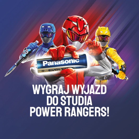 Masz szansę spędzić czas z POWER RANGERS Dziecko, LIFESTYLE - Panasonic Energy oferuje fanom niepowtarzalną okazję wystąpienia w serialu POWER RANGERS w charakterze statysty. Prześlij swój film na stronie poweryourday.win i wygraj jedną z wielu nagród POWER RANGERS i Panasonic.