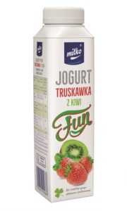 Milko FUN_KIWI_TRUSKAWKA Czy istnieje idealna przekąska? Tak – Idealna przekąska dla dziecka