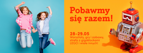 Centrum Korona zaprasza na Dzień Dziecka Dziecko, LIFESTYLE - Strefa konstrukcyjna z gigaklockami LEGO, warsztaty plastyczne, konkursy z nagrodami i wielki transformer wręczający balony! Te oraz wiele innych atrakcji będzie czekać na najmłodszych już w najbliższy piątek i sobotę w Centrum Korona z okazji nadchodzącego Dnia Dziecka.