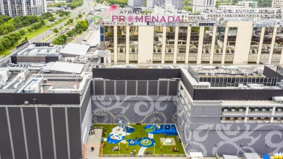 Plac zabaw pod Atrium Promenada już działa!