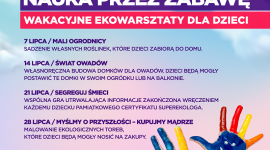 Wakacyjne warsztaty dla dzieci w Atrium Copernicus