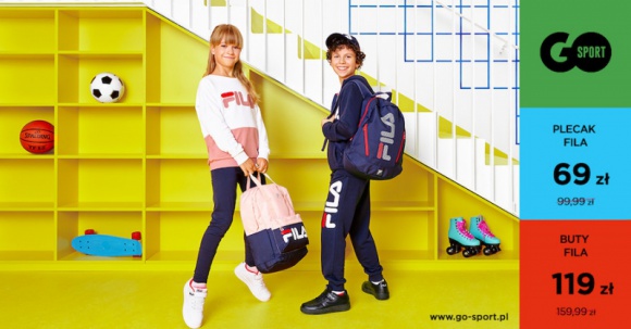 Back to school – stylowe wejście w nowy semestr! Dziecko, LIFESTYLE - 1 września zbliża się wielkimi krokami, więc najwyższy czas, by zacząć kompletować szkolną wyprawkę! Stylowe oraz wygodne ubrania i dodatki można znaleźć w GO Sport, gdzie poza wyposażeniem na lekcje WF-u, znajdują się również plecaki oraz codzienna odzież!