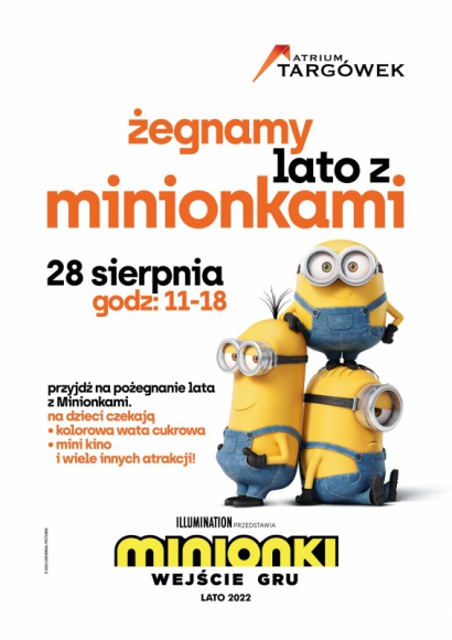Pożegnanie lata z Minionkami w galerii Atrium Targówek
